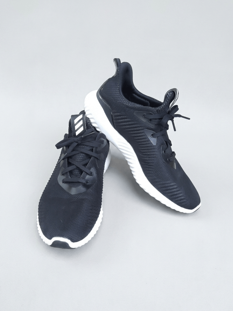 Adidas Adidas AlphaBounce EM Core Black White Running Shoes BW0538 Size US 9 / EU 42 - 1 Thumbnail