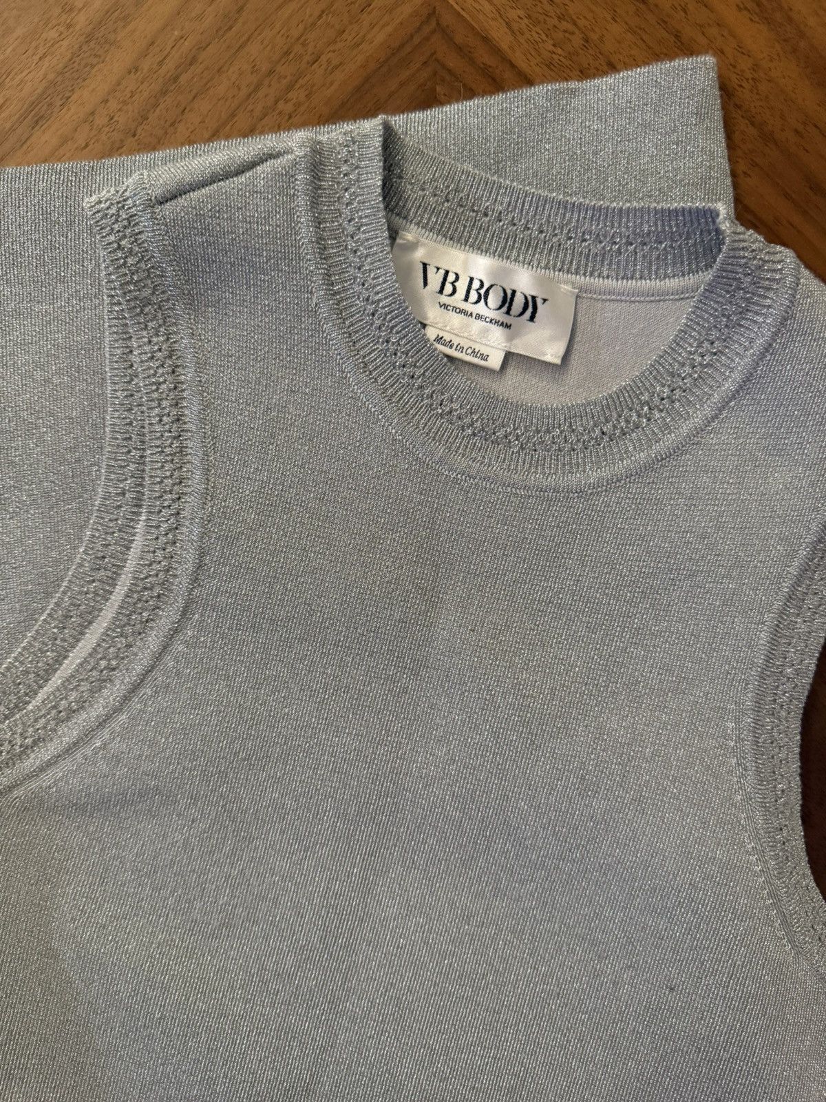 Victoria Beckham Silver Metal Victoria Beckham dress Size S / US 4 / IT 40 - 1 Thumbnail
