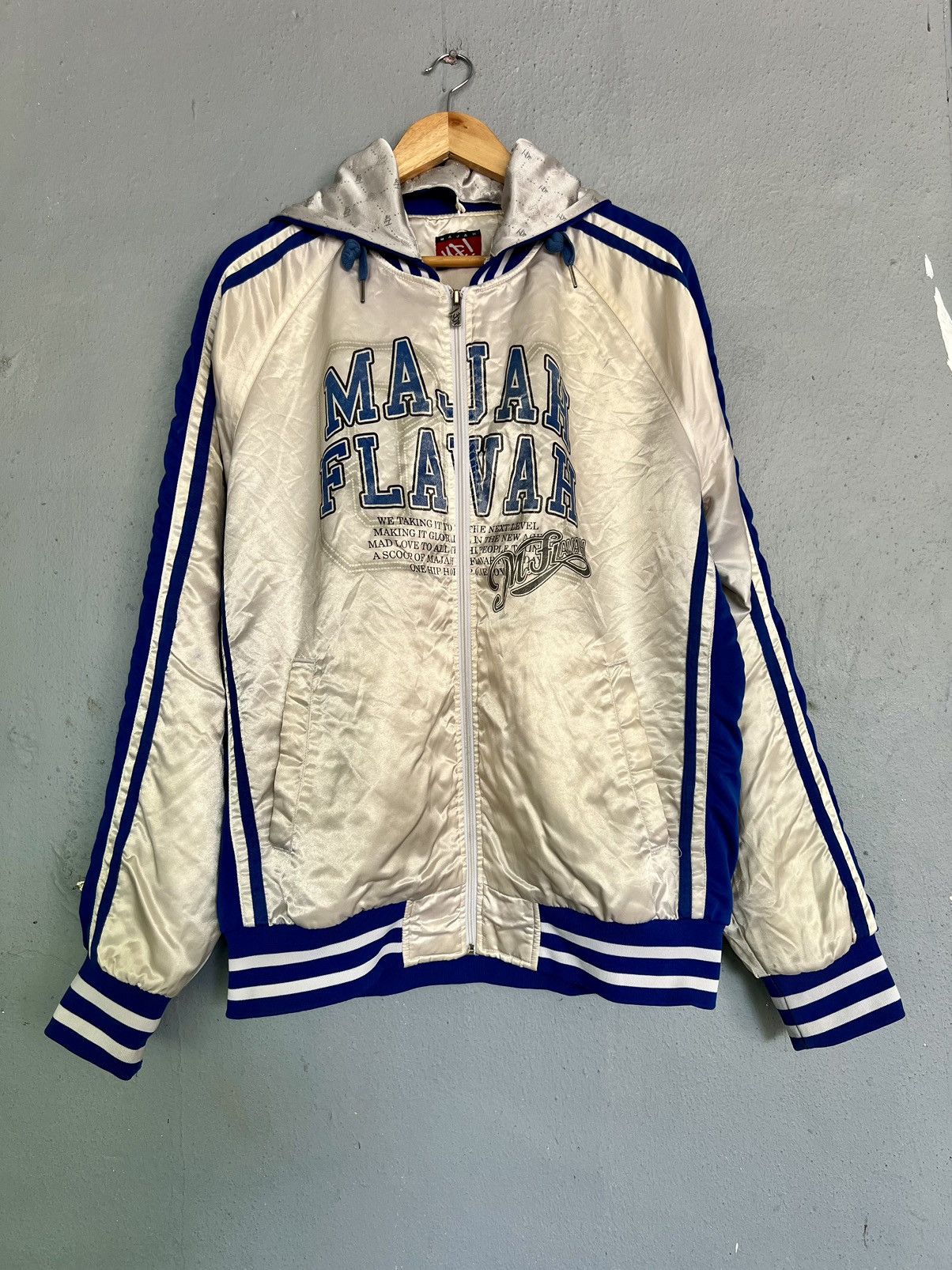 image of Vintage VTG Majah Flavah Hiphop Light Jacket, Men's (Size XL)