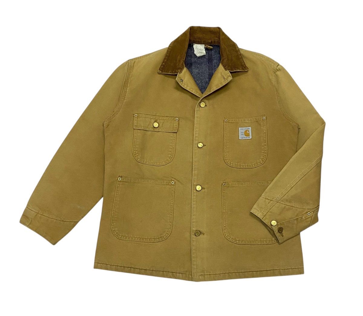 Carhartt × Vintage Carhatt 100 Anniversary Duck Canvas Chore Blanket Jacket Size US L / EU 52-54 / 3 - 2 Thumbnail