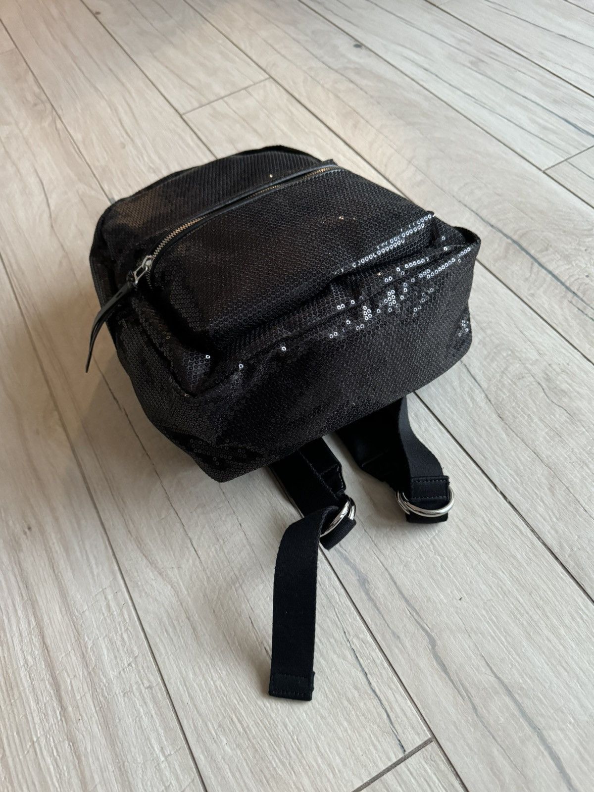 Maison Margiela DSWT! FW17 Beads Needlework Maison Margiela Black Backpack Size ONE SIZE - 4 Thumbnail