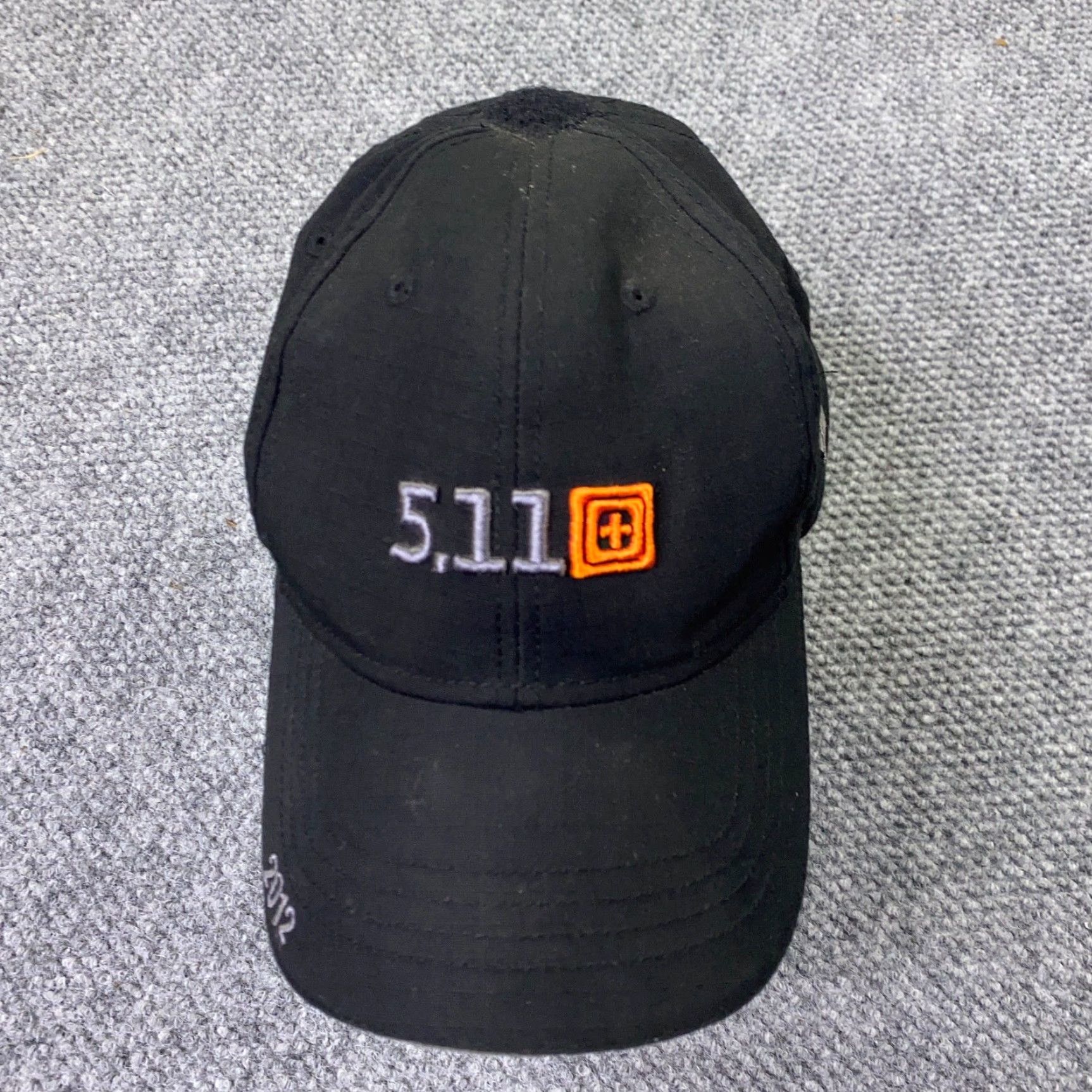 Vintage 5.11 Tactical Hat Mens One Size Black Adjustable Embroidered Logo Size ONE SIZE - 4 Thumbnail