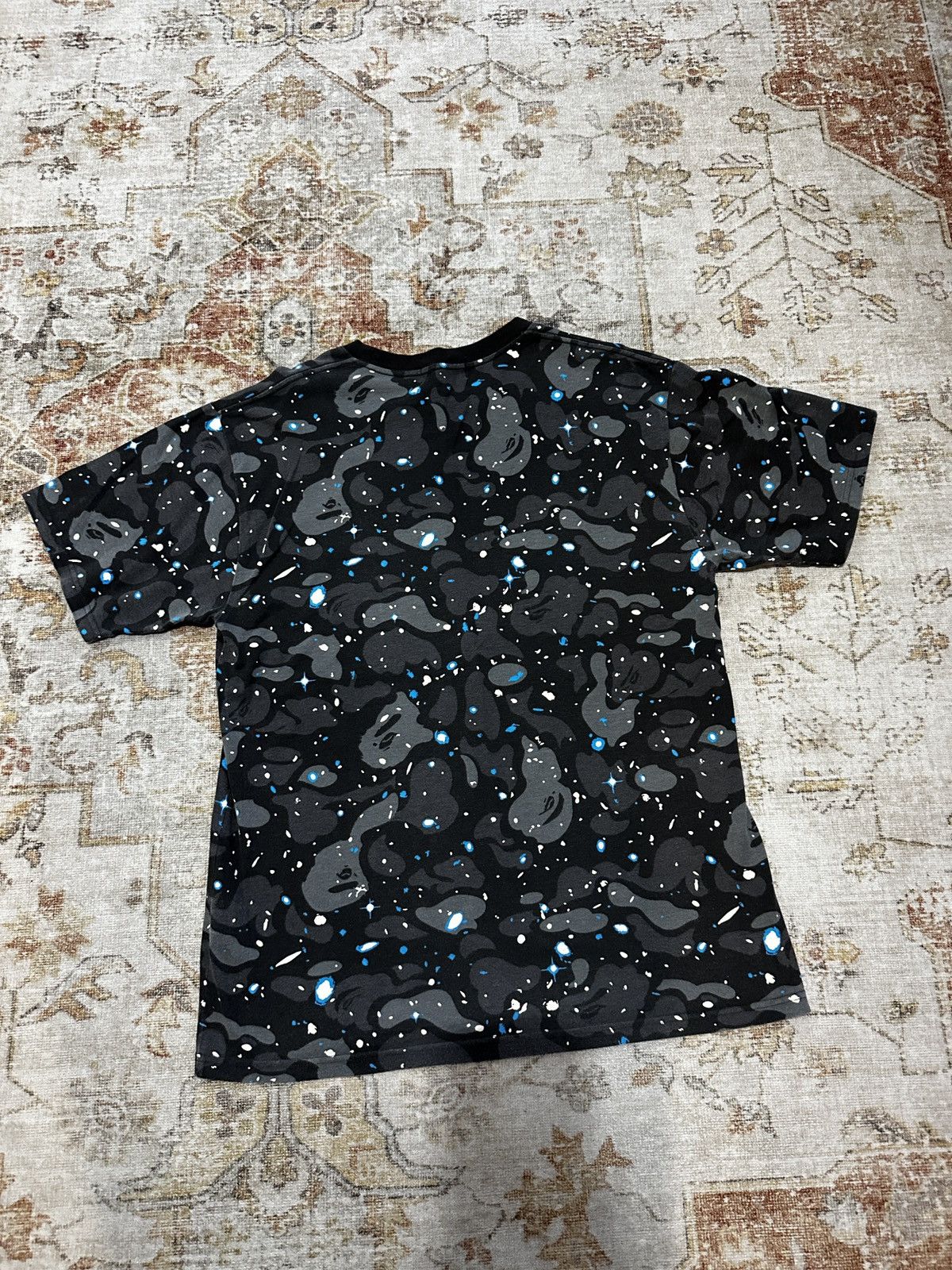 Bape Bathing Ape Galaxy Glow in Dark T-shirt Size US XL / EU 56 / 4 - 2 Thumbnail