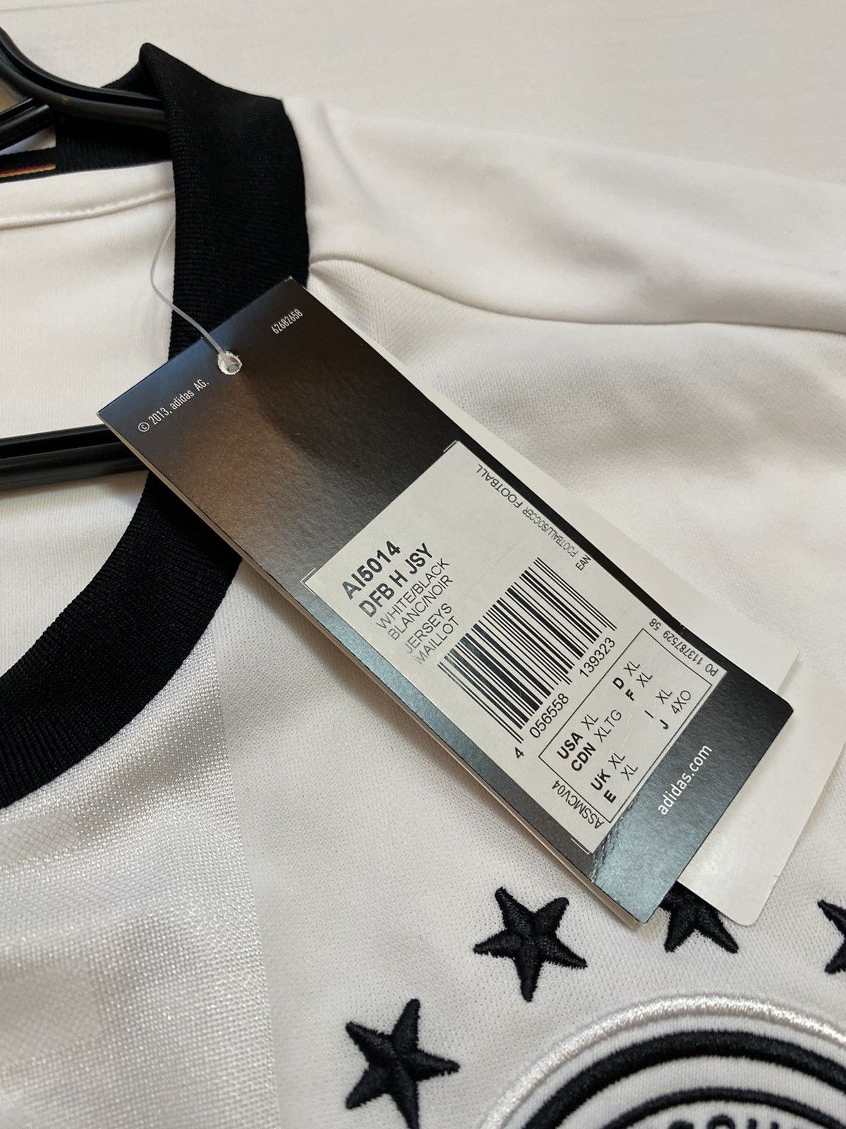 Adidas Germany 2016 home jersey soccer football y2k t shirt Size US XL / EU 56 / 4 - 6 Thumbnail