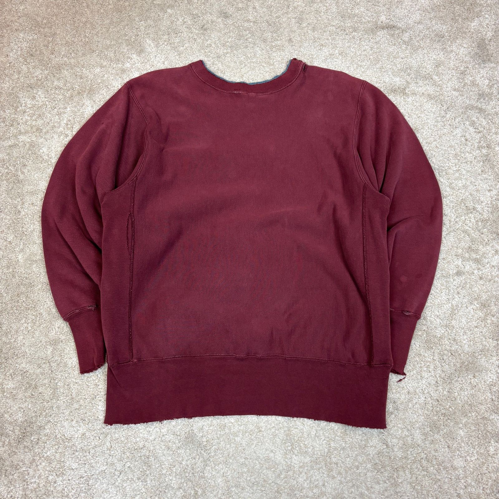 Champion × Vintage Vintage 90s Champion Reverse Weave Logo Sweatshirt Men's L Size US L / EU 52-54 / 3 - 3 Thumbnail