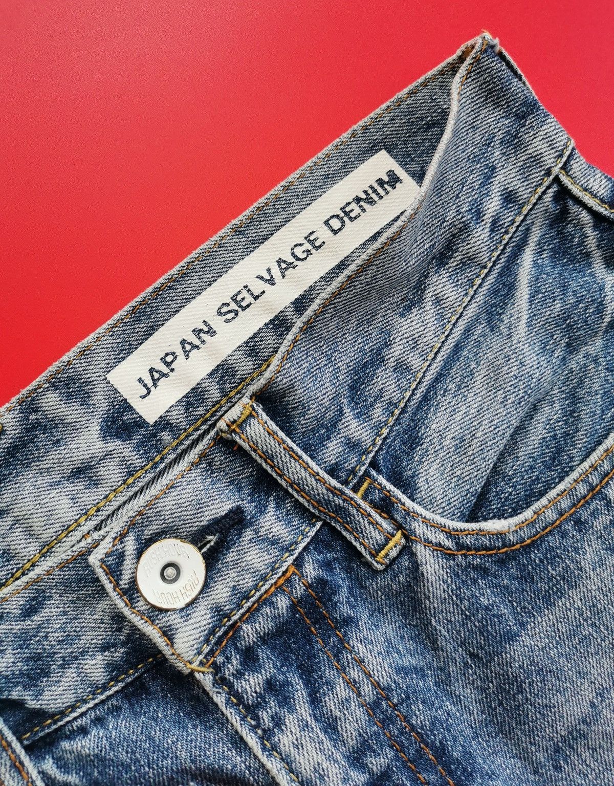 Sugar Cane Rush Hour Japan Selvedge Denim Jeans Size US 30 / EU 46 - 4 Thumbnail