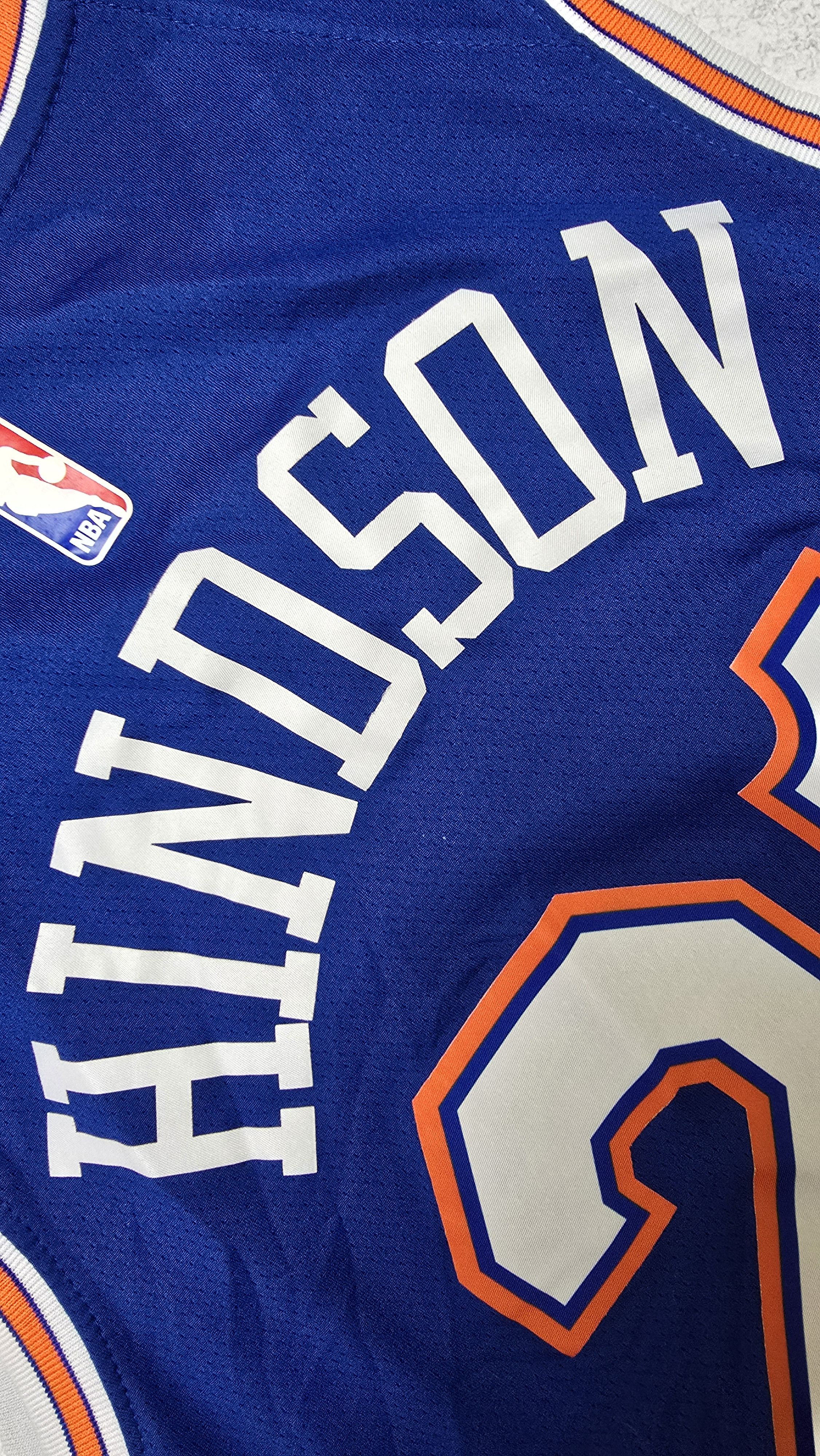 Jordan Brand New York Knicks Hindson Statement Edition Jersey Size US XL / EU 56 / 4 - 8 Thumbnail