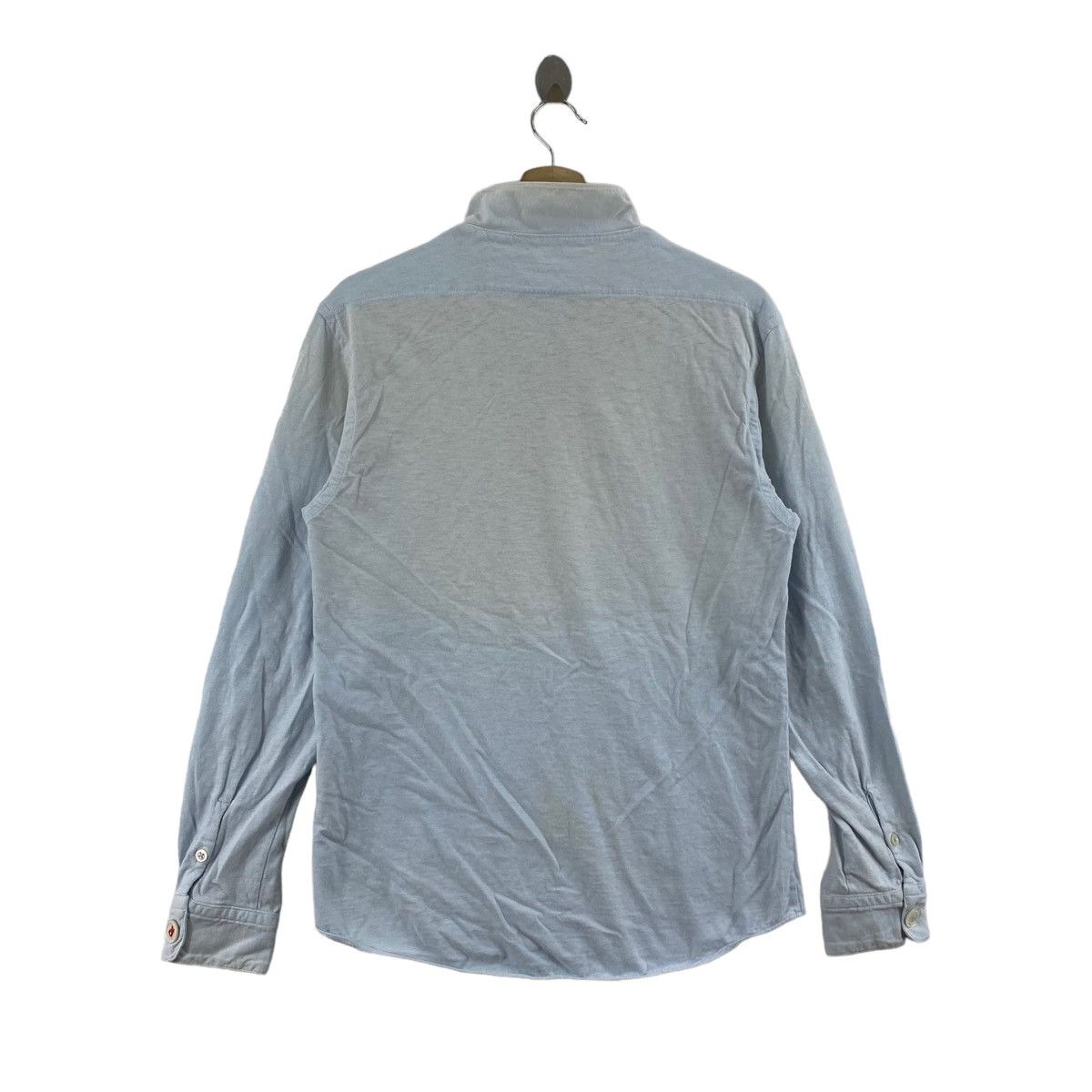 45rpm 45RPM STUDIO Japanese Brand Button Up Light Blue Long Sleeve Size US M / EU 48-50 / 2 - 3 Thumbnail