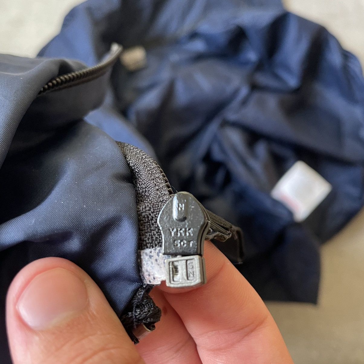 Nike × Vintage Vintage 00s Transformer Nylon Metal Nike Bag 2in1 Jacket Size US XL / EU 56 / 4 - 10 Thumbnail