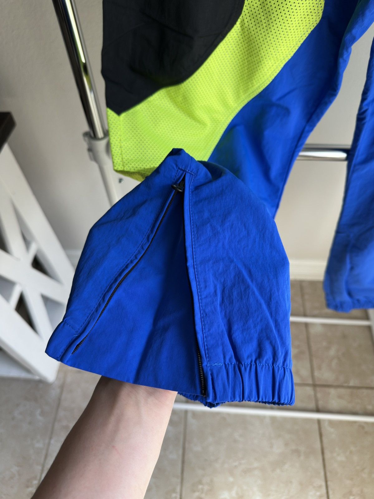 Corteiz Shuku Track Pants Blue Black Green Size US 34 / EU 50 - 4 Thumbnail