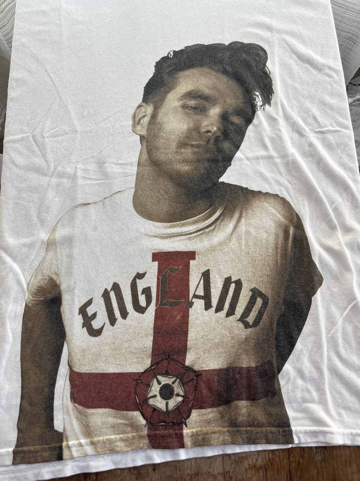 Band Tees × Other MORRISSEY Big face 00’s Tshirt Size US XXL / EU 58 / 5 - 6 Thumbnail
