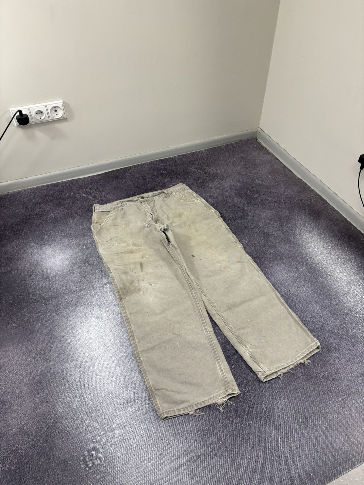 Carhartt Vintage 90s Carhartt USA Hype Work Baggy Pants Size US 38 / EU 54 - 8 Thumbnail