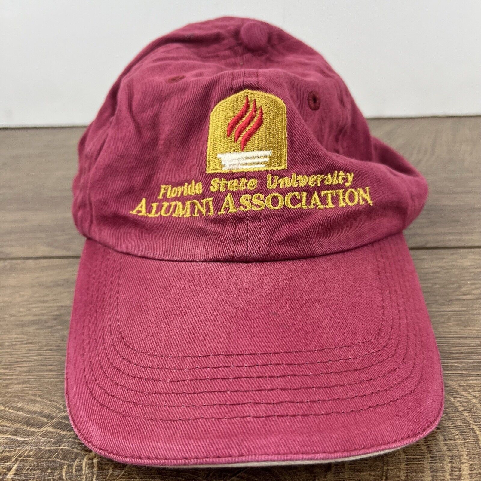 Other Florida State University Hat Alumni Association Hat Red Adju Size ONE SIZE - 6 Thumbnail