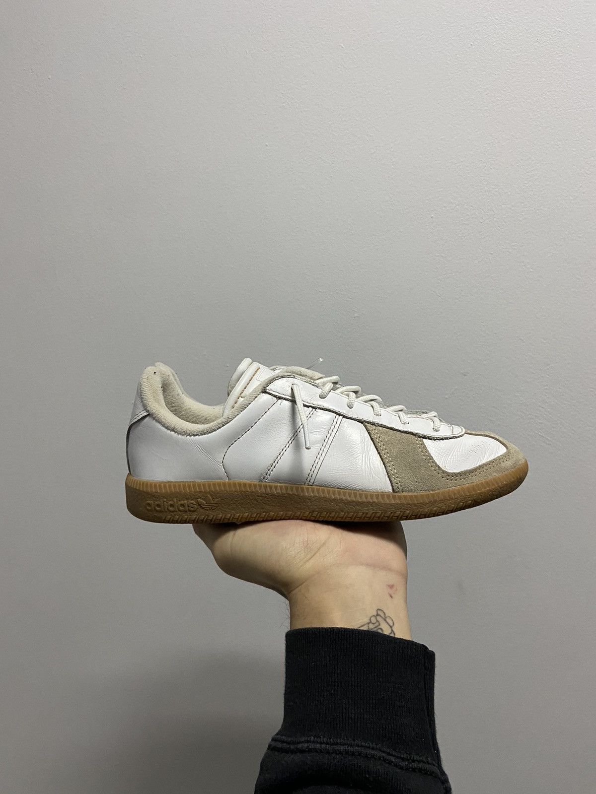Adidas GAT Bw 220 Sport Vintage Leather replica style Size US 5 / IT 35 - 2 Thumbnail