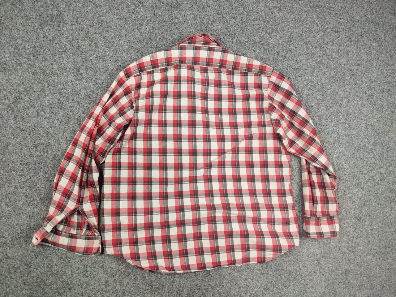 Japanese Brand Vintage 90's Friendship Japan Design Flannel Check Shirt Size US M / EU 48-50 / 2 - 12 Thumbnail