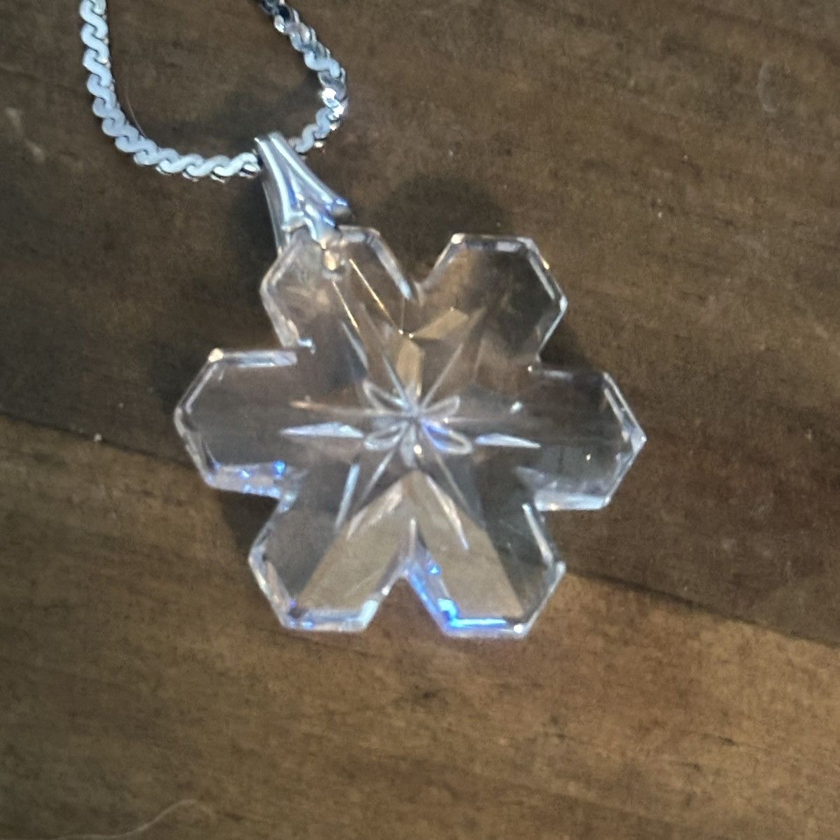 Other Vintage Napier crystal snowflake pendant necklace Size ONE SIZE - 5 Thumbnail
