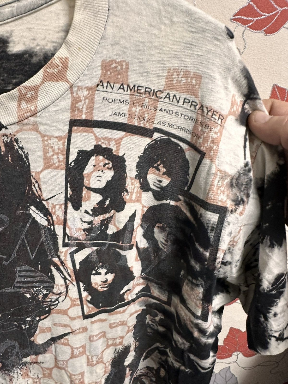 Band Tees × Vintage Vintage The Doors 90s Jim Morrison "An American Prayer" Size US M / EU 48-50 / 2 - 2 Thumbnail