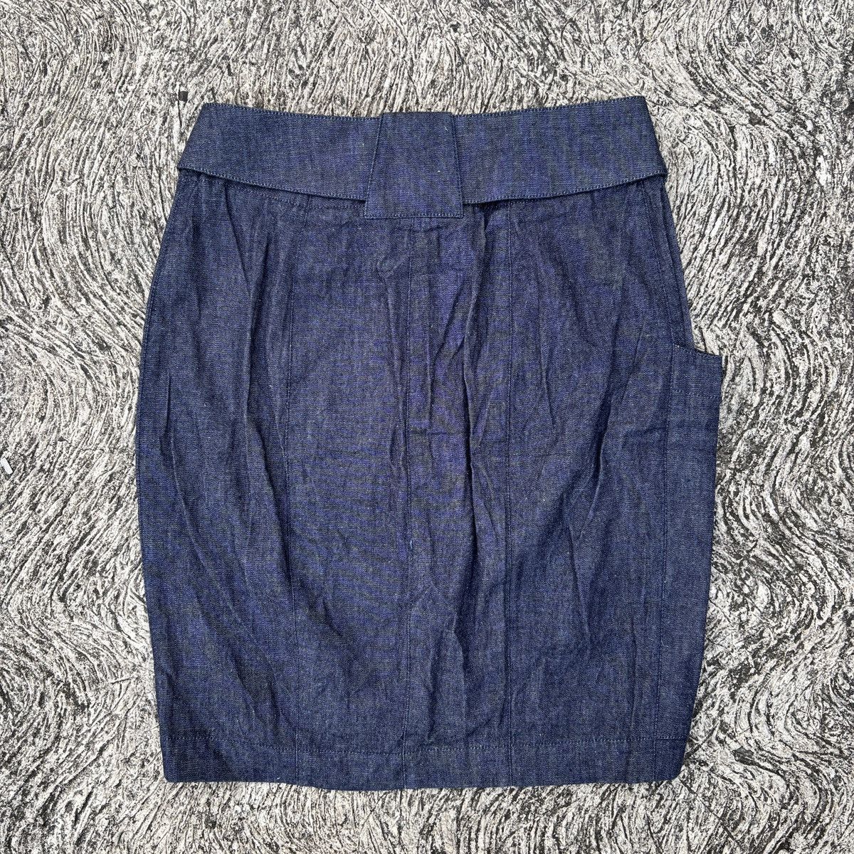 Thierry Mugler Thierry Mugler mini skirt denim Size 27" / US 4 / IT 40 - 5 Thumbnail