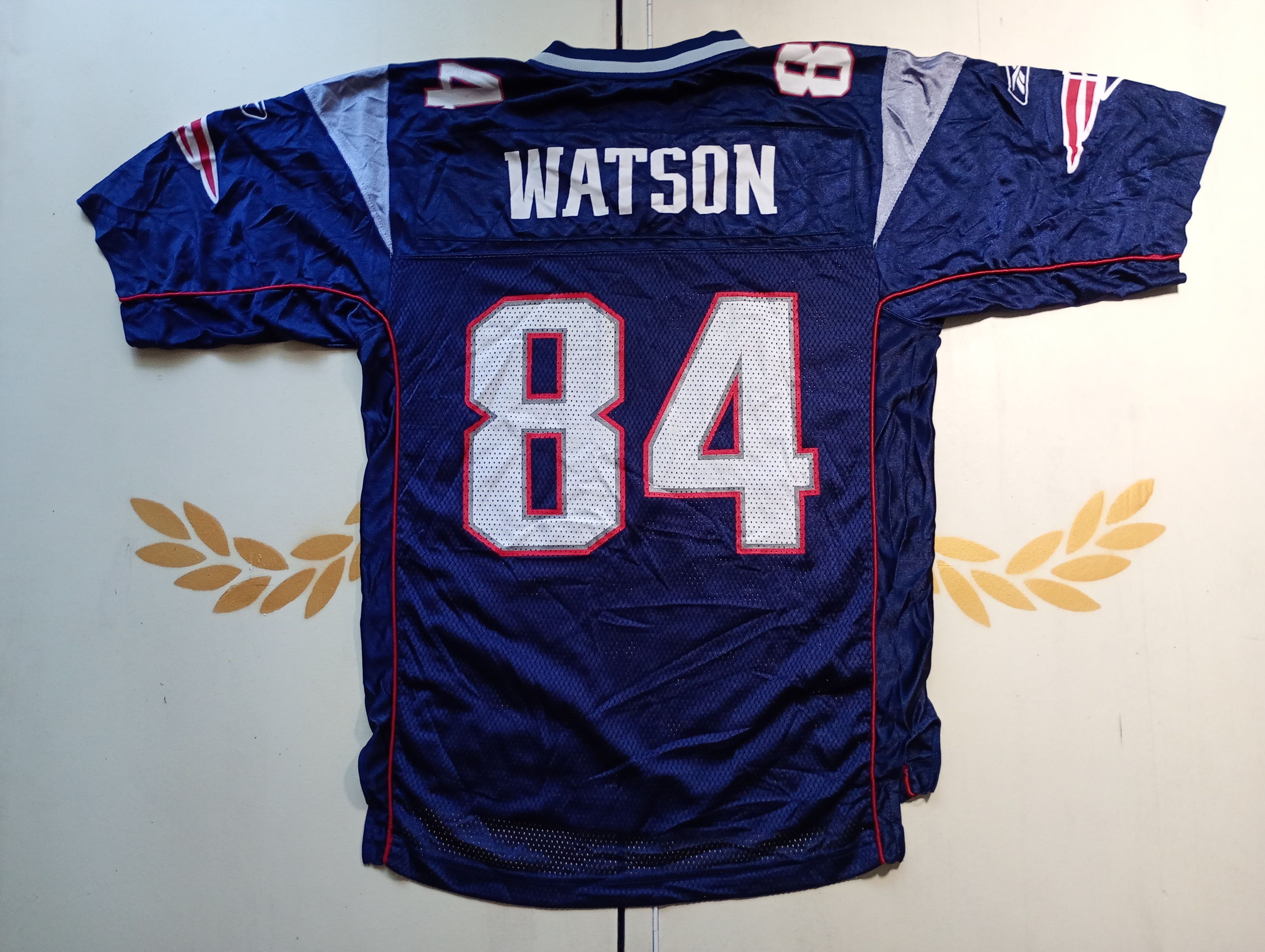 Reebok Reebok Patriots NFL Jersey 84 Watson 2005-2006 Size US S / EU 44-46 / 1 - 15 Thumbnail