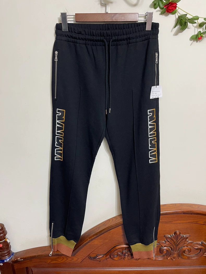 Dries Van Noten Dries Van Noten Black Sweatpants - dmc Size US 32 / EU 48 - 1 Thumbnail
