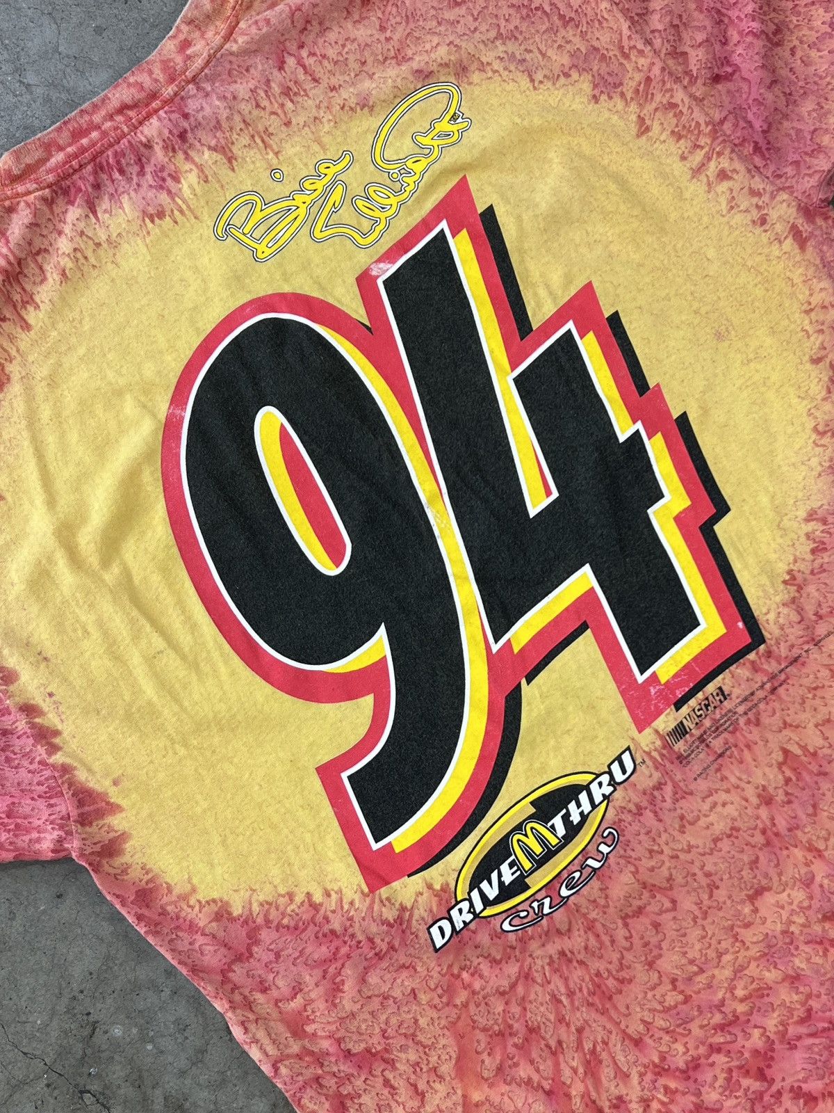 NASCAR Vintage 1999 NASCAR Bill Elliott McDonald's Racing Tee XL Size US XL / EU 56 / 4 - 4 Thumbnail