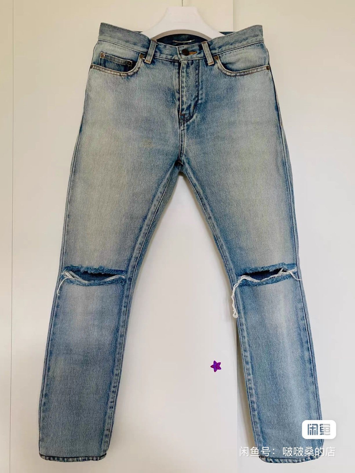 Saint Laurent Paris SAINT LAURENT PARIS BY HEDI SLIMANE 16SS Exclusive D10 Jeans Size US 28 / EU 44 - 4 Thumbnail