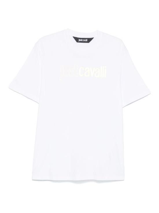 Just Cavalli JUST CAVALLI Men T-Shirts 78OAHT16 CJ500003 White Size US L / EU 52-54 / 3 - 1 Thumbnail