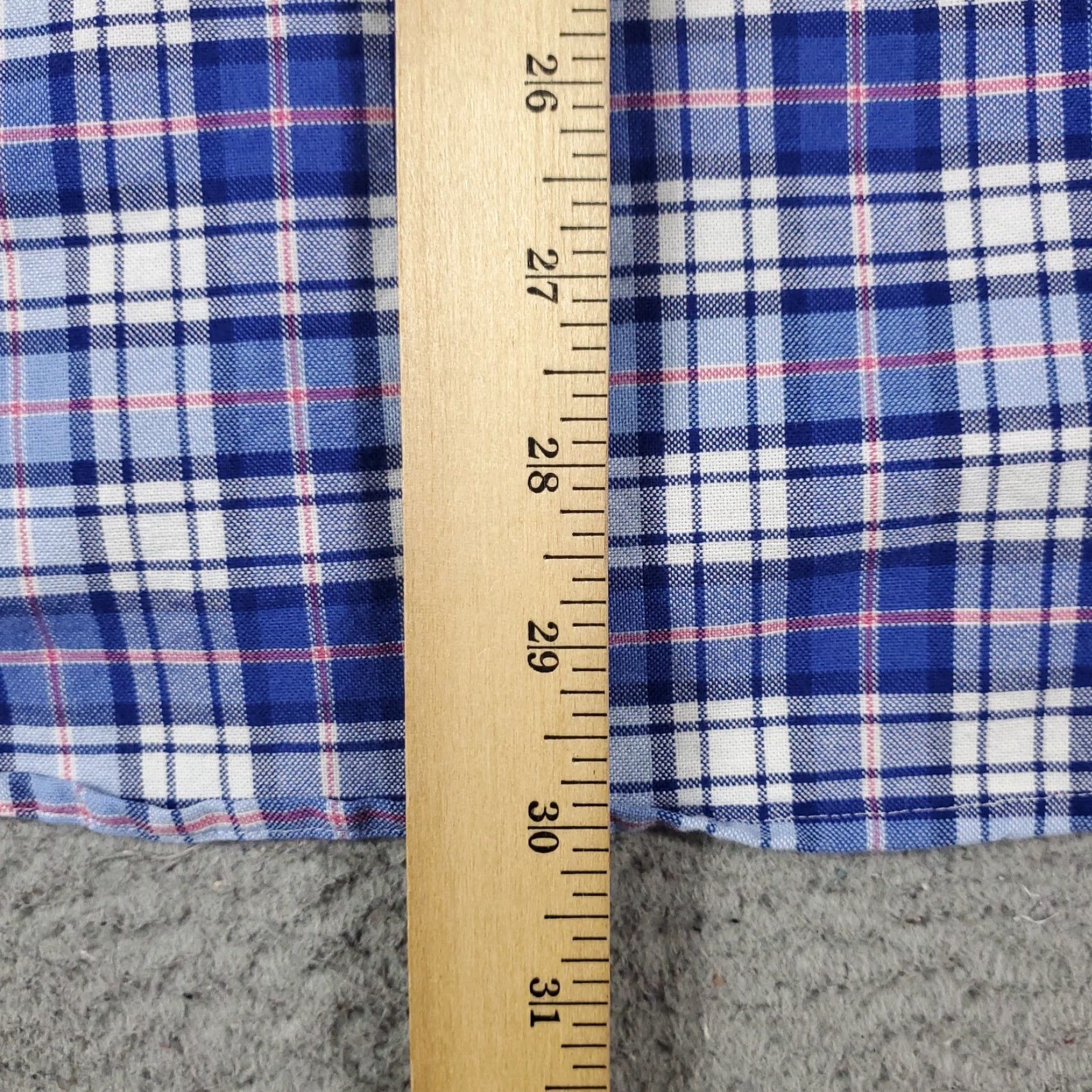 Ralph Lauren Ralph Lauren Blue Plaid Button-Up Shirt Mens Large Long Sleeve Classic Preppy Size US L / EU 52-54 / 3 - 5 Thumbnail