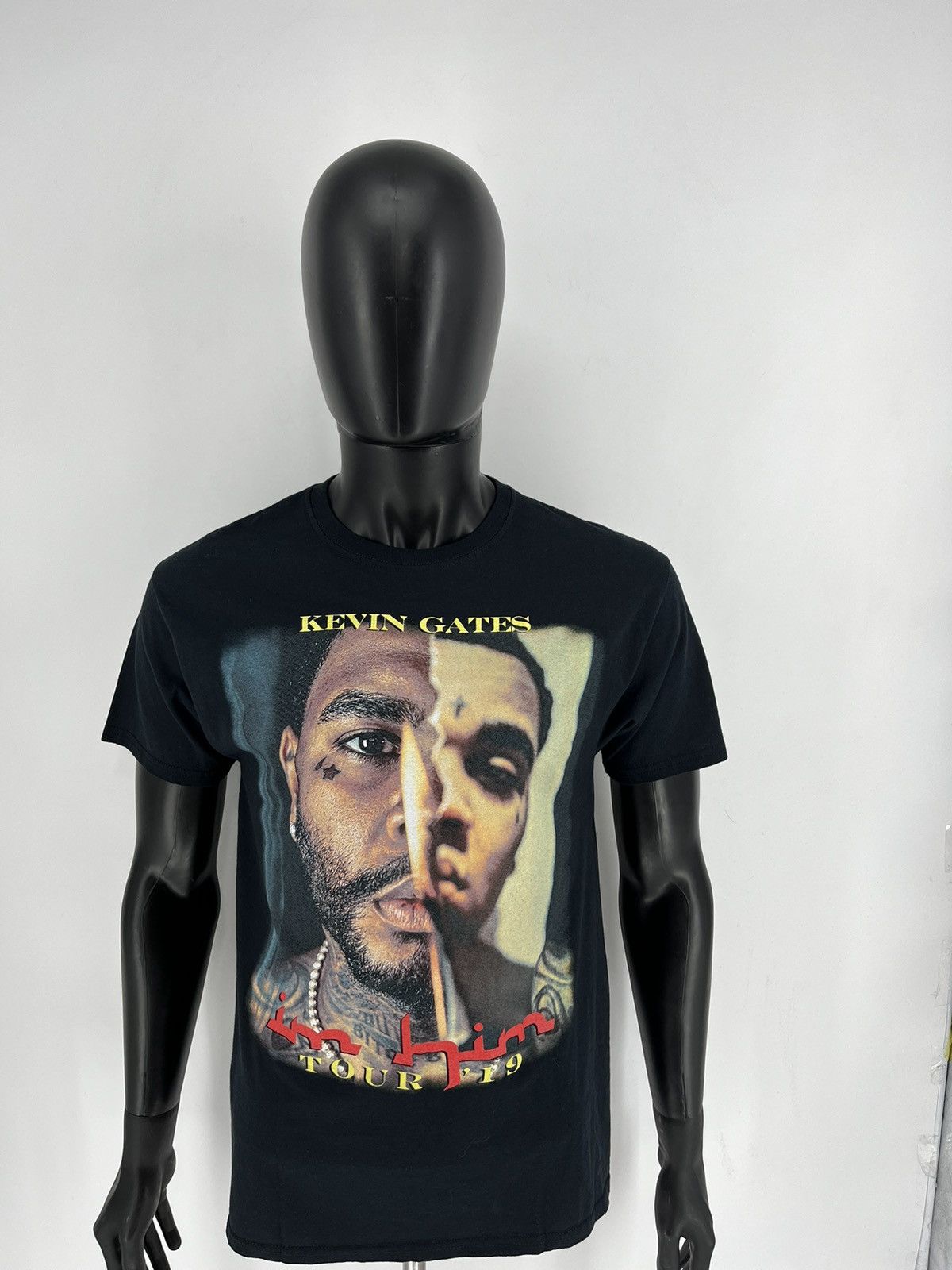 Band Tees Vintage Kevin Gates 2019 Tour Rap Tee Black Shirt Size M Size US M / EU 48-50 / 2 - 5 Thumbnail