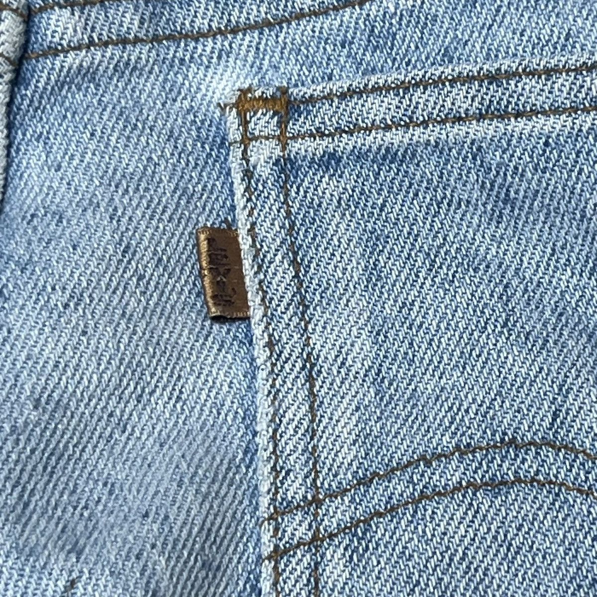 Levi's × Levi's Vintage Clothing × Vintage Vintage Levi’s Skoosh Baggy Jeans Western Light Wash 34x32 Size US 34 / EU 50 - 9 Thumbnail