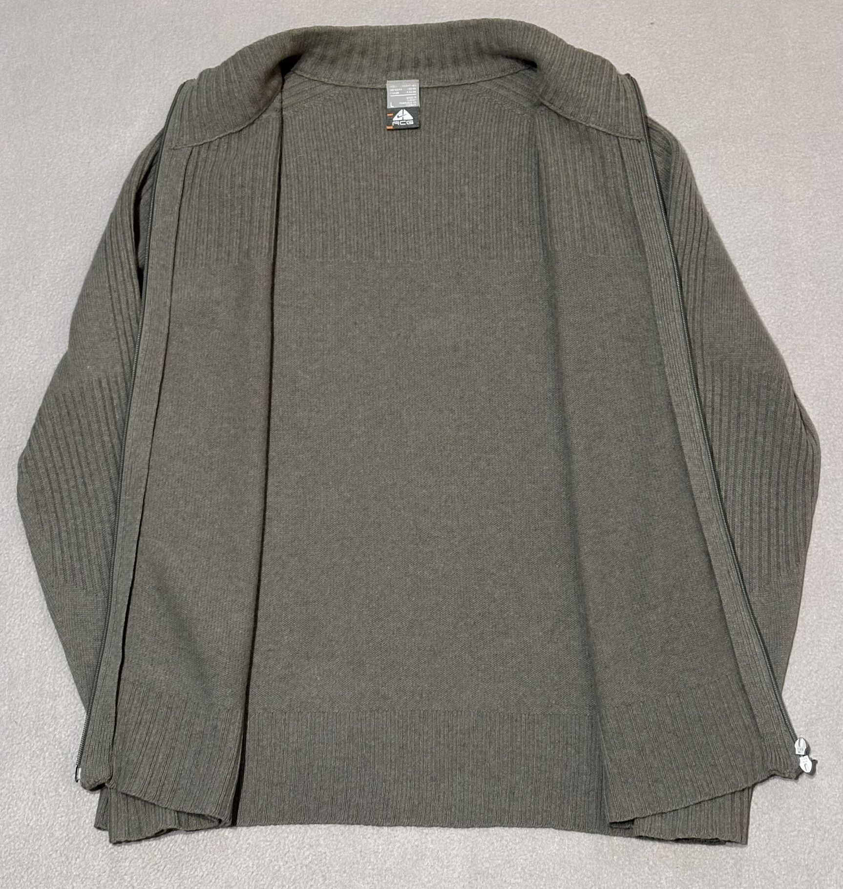 Nike ACG Nike ACG Zip Wool Sweater Large Size US L / EU 52-54 / 3 - 13 Thumbnail