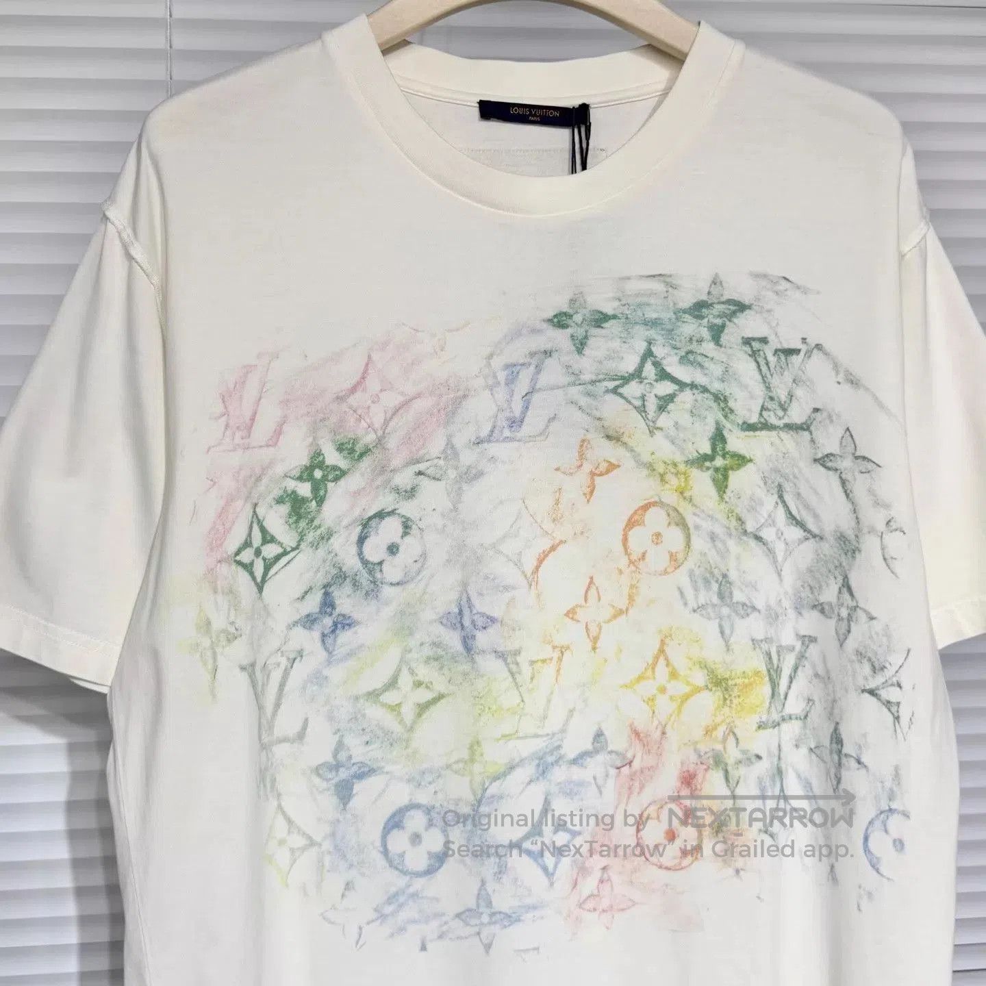 Louis Vuitton White Short Sleeve Graphic Print T. Size US XXL / EU 58 / 5 - 3 Thumbnail