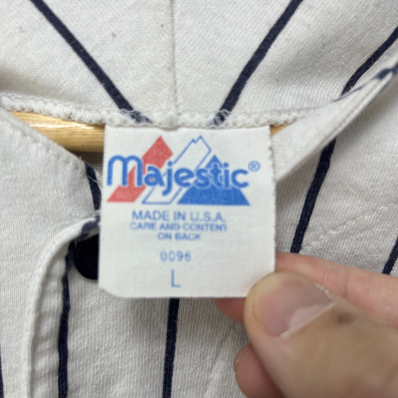 Majestic × Vintage Vintage 90s New York Yankees Majestic Jersey Shirt Large USA Size US L / EU 52-54 / 3 - 5 Thumbnail