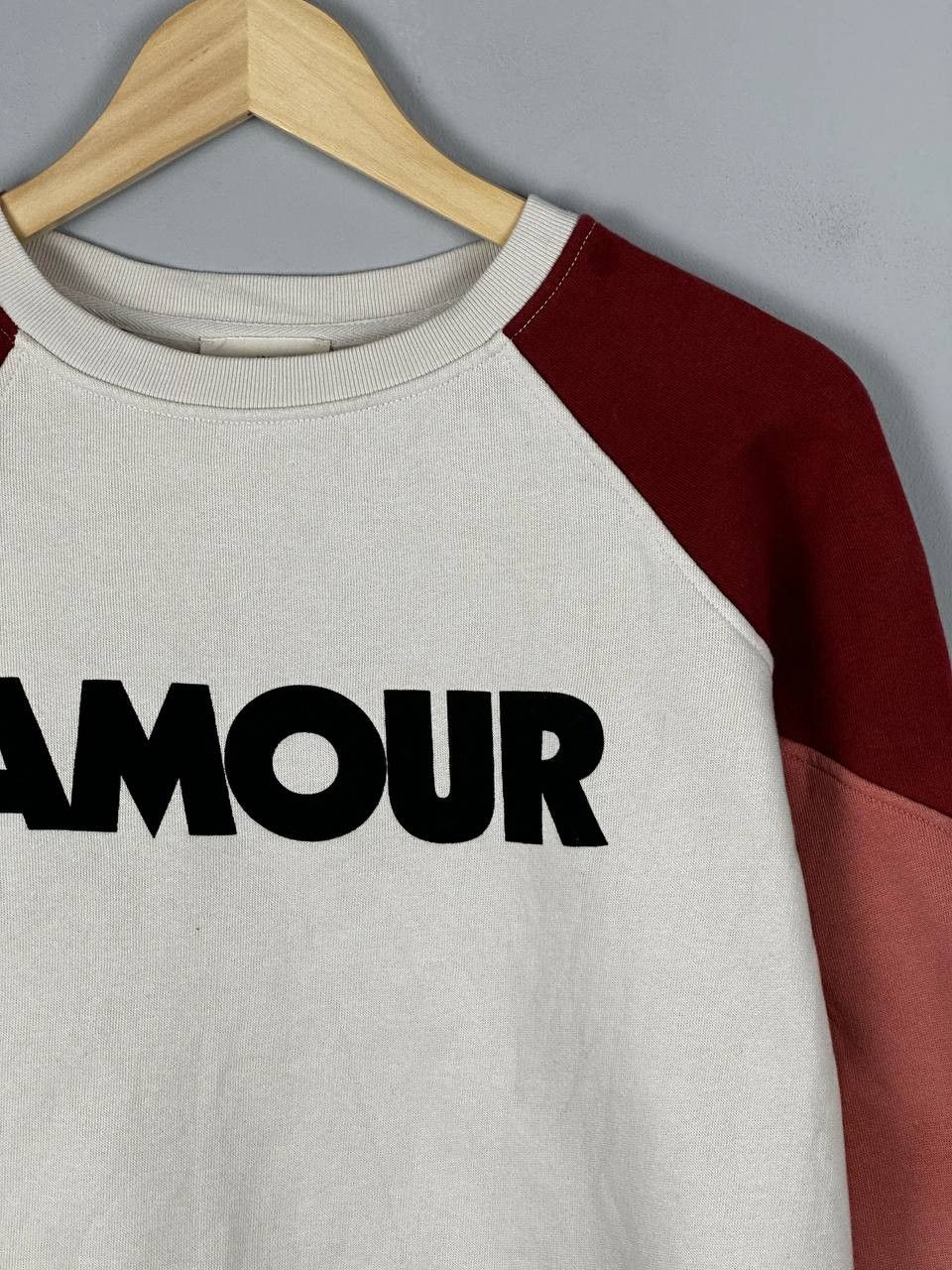 Sezane Sezane Amour Oversized Cotton Sweatshirt Size XS / US 0-2 / IT 36-38 - 4 Thumbnail