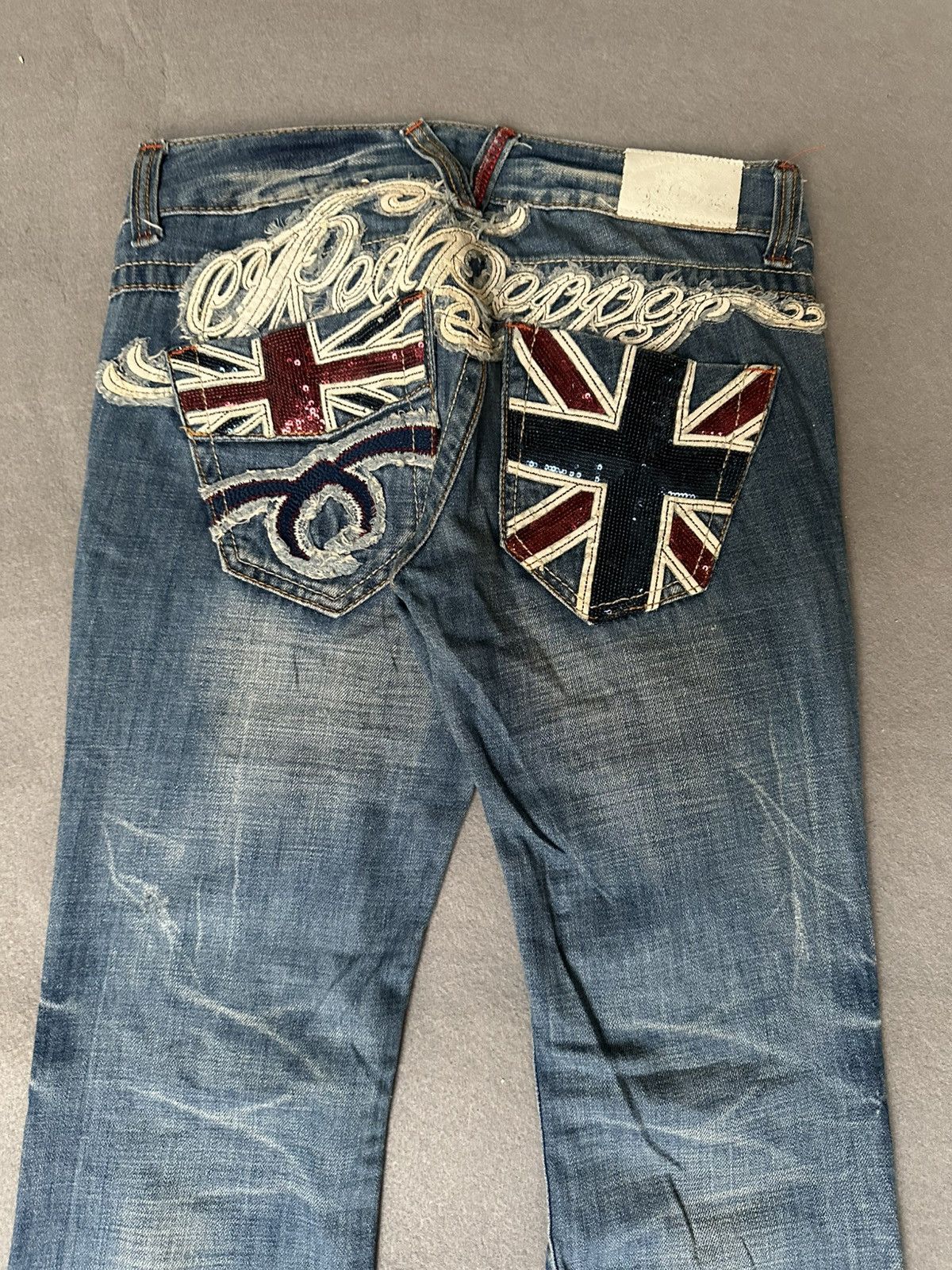 Japanese Brand Red Pepper Japan Denim Low Rise Size US 30 / EU 46 - 11 Thumbnail