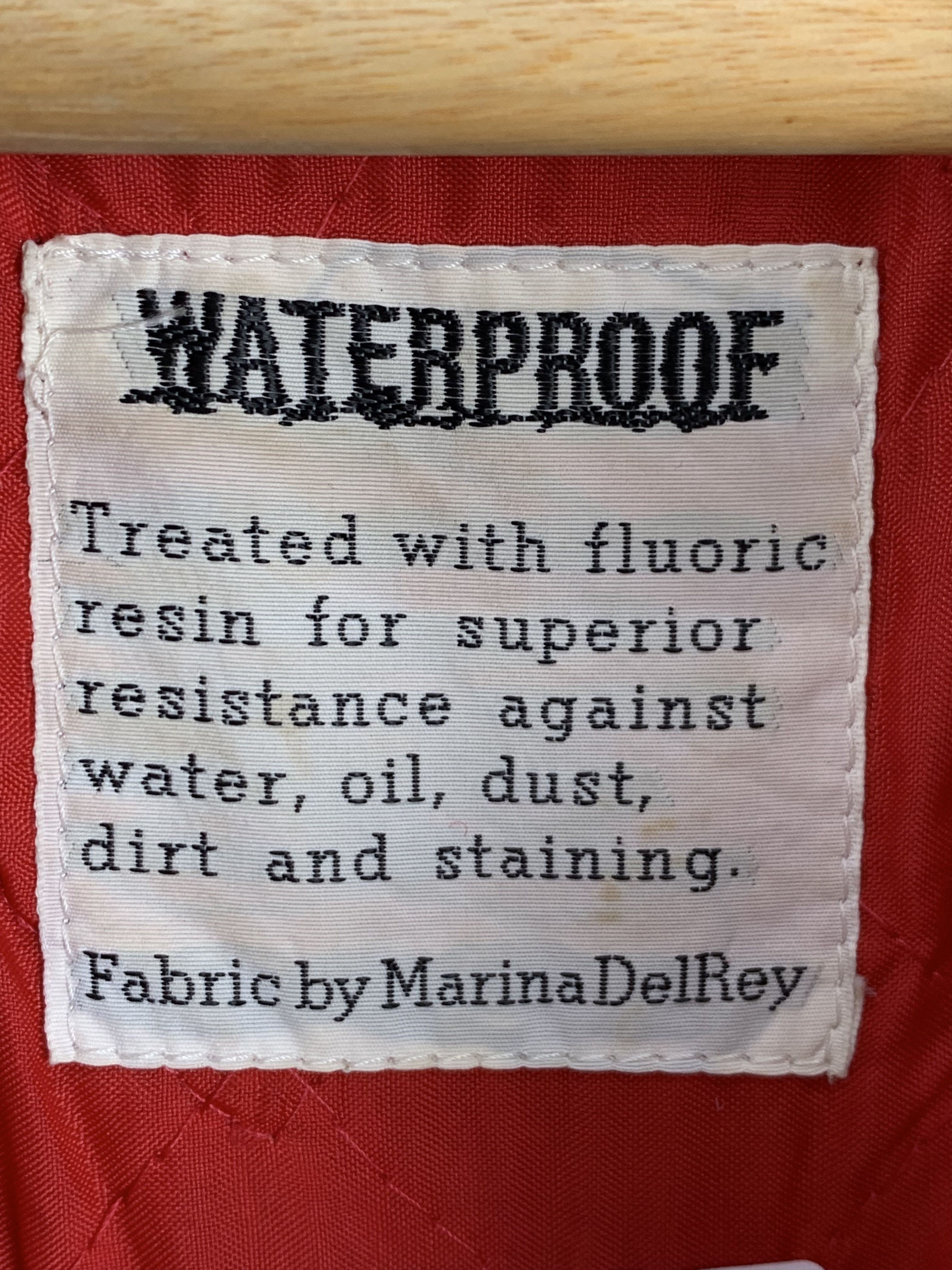 Vintage Vintage 90s Marina Delray Varsity Jacket Waterproof V0522 Size US M / EU 48-50 / 2 - 10 Thumbnail