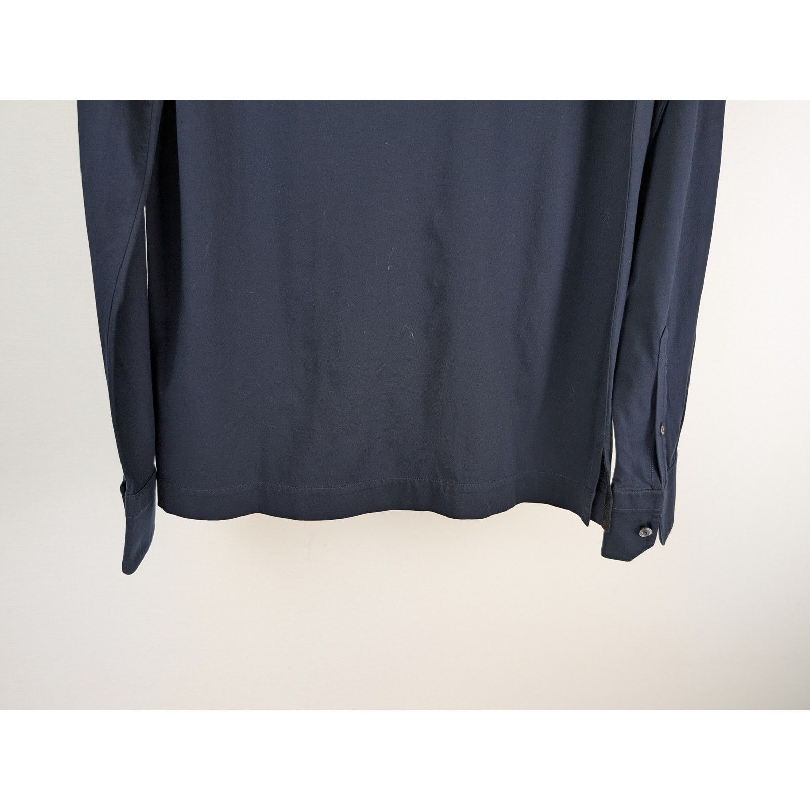 Tom Ford o1rshd1 Button up Shirt in Navy Blue Size US M / EU 48-50 / 2 - 12 Thumbnail