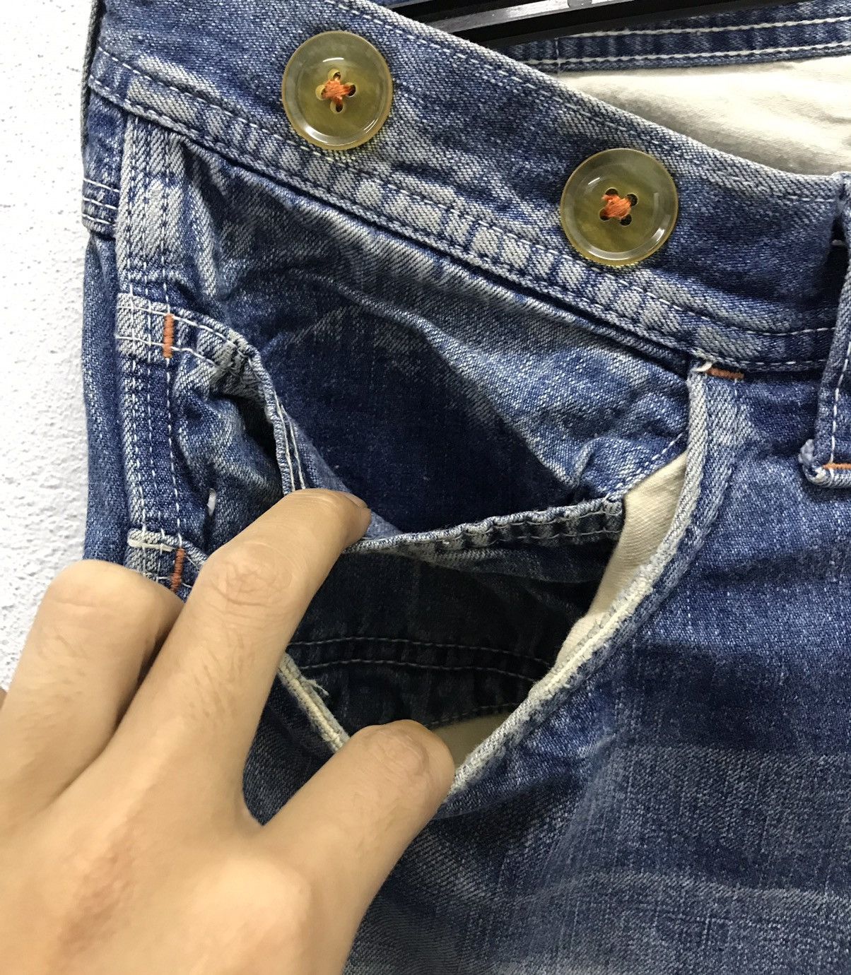 Johnbull × Vintage Vintage John Bull Denim Pants Size US 34 / EU 50 - 6 Thumbnail