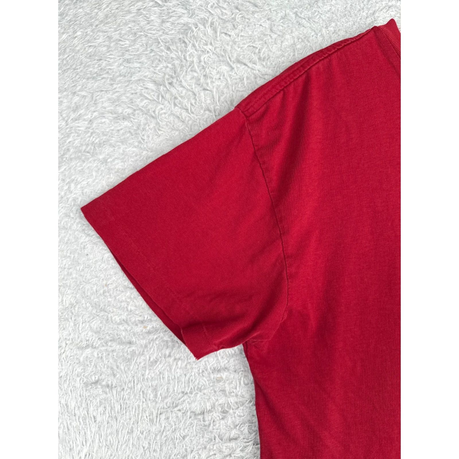 Ralph Lauren VINTAGE Ralph Lauren Polo Shirt Men Small Red Crew Neck 100% Cotton Short Sleeve Slim Fit Logo Embroidered Mens Shirt Red 90s Inspired Size US S / EU 44-46 / 1 - 3 Thumbnail