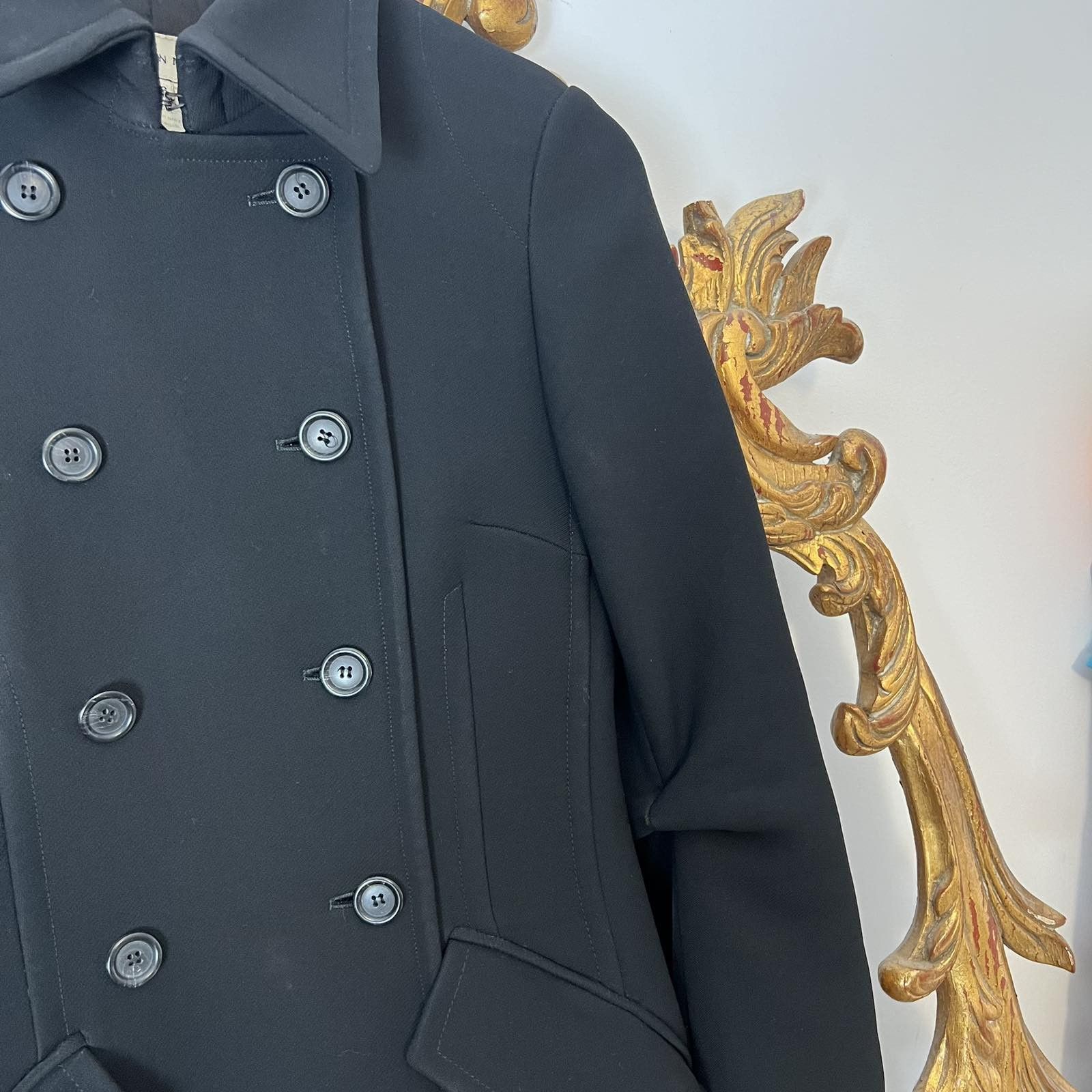 Dries Van Noten Dries Van Noten Black Jacket Sz 38 Size XS / US 0-2 / IT 36-38 - 4 Thumbnail