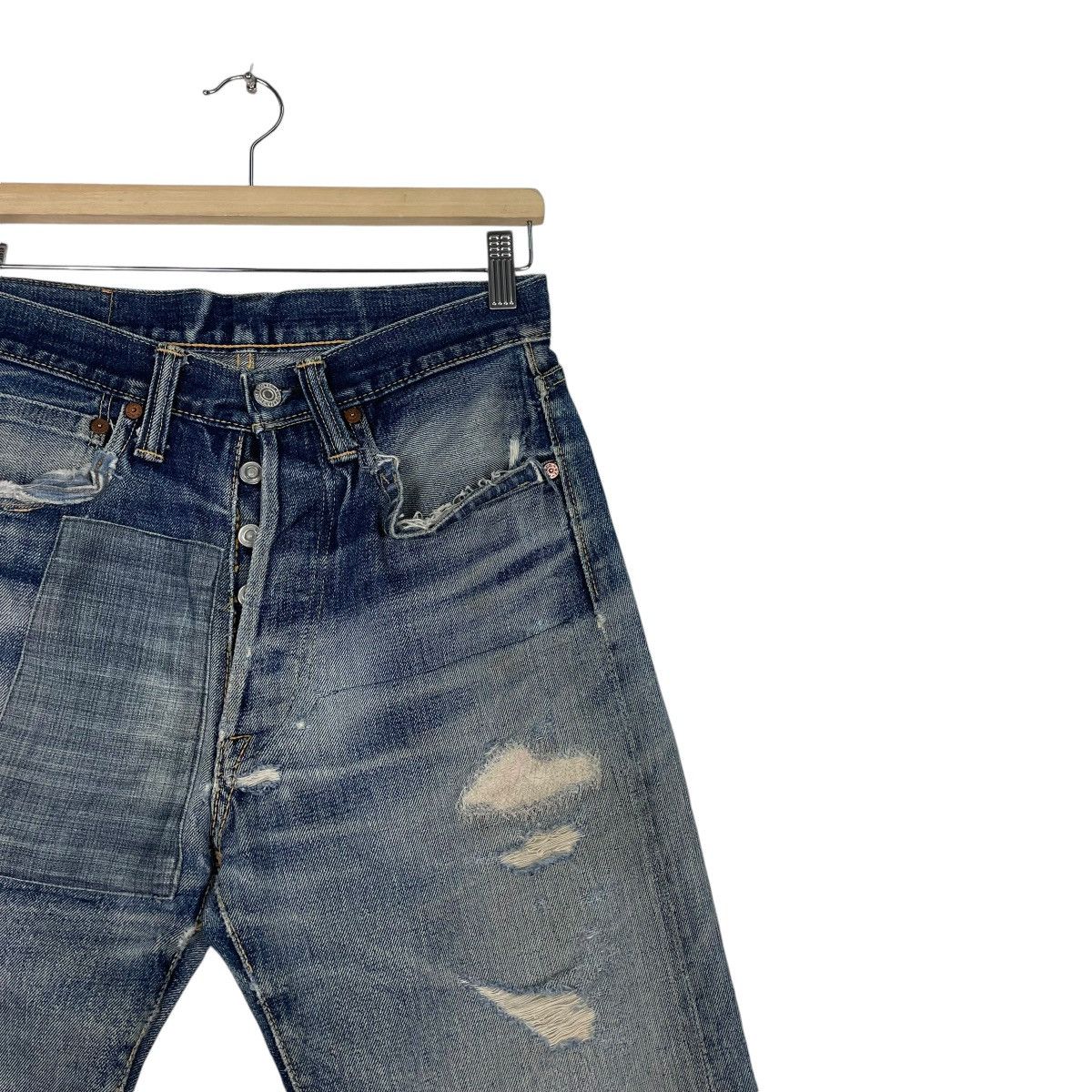 Alchemist × Japanese Brand 💥ALCHEMIST DISTRESSED SELVEDGE JEAN Size US 29 - 5 Thumbnail