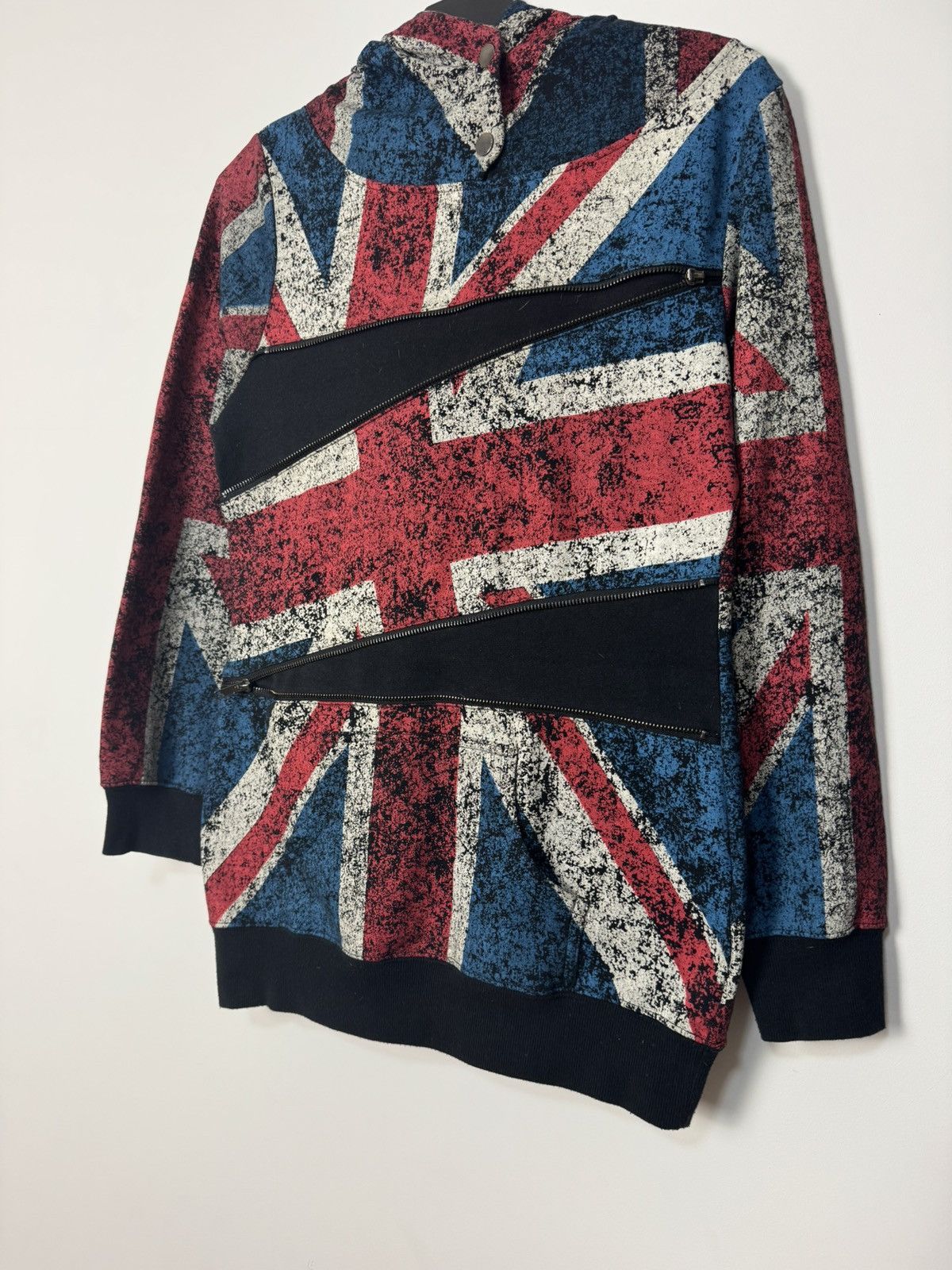Japanese Brand Avant garde United Kingdom flag zipper hoodie Japanese style Size US S / EU 44-46 / 1 - 4 Thumbnail