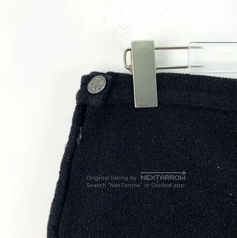 Chanel Chanel Black Cotton Women's Shorts . Size 23" - 5 Thumbnail