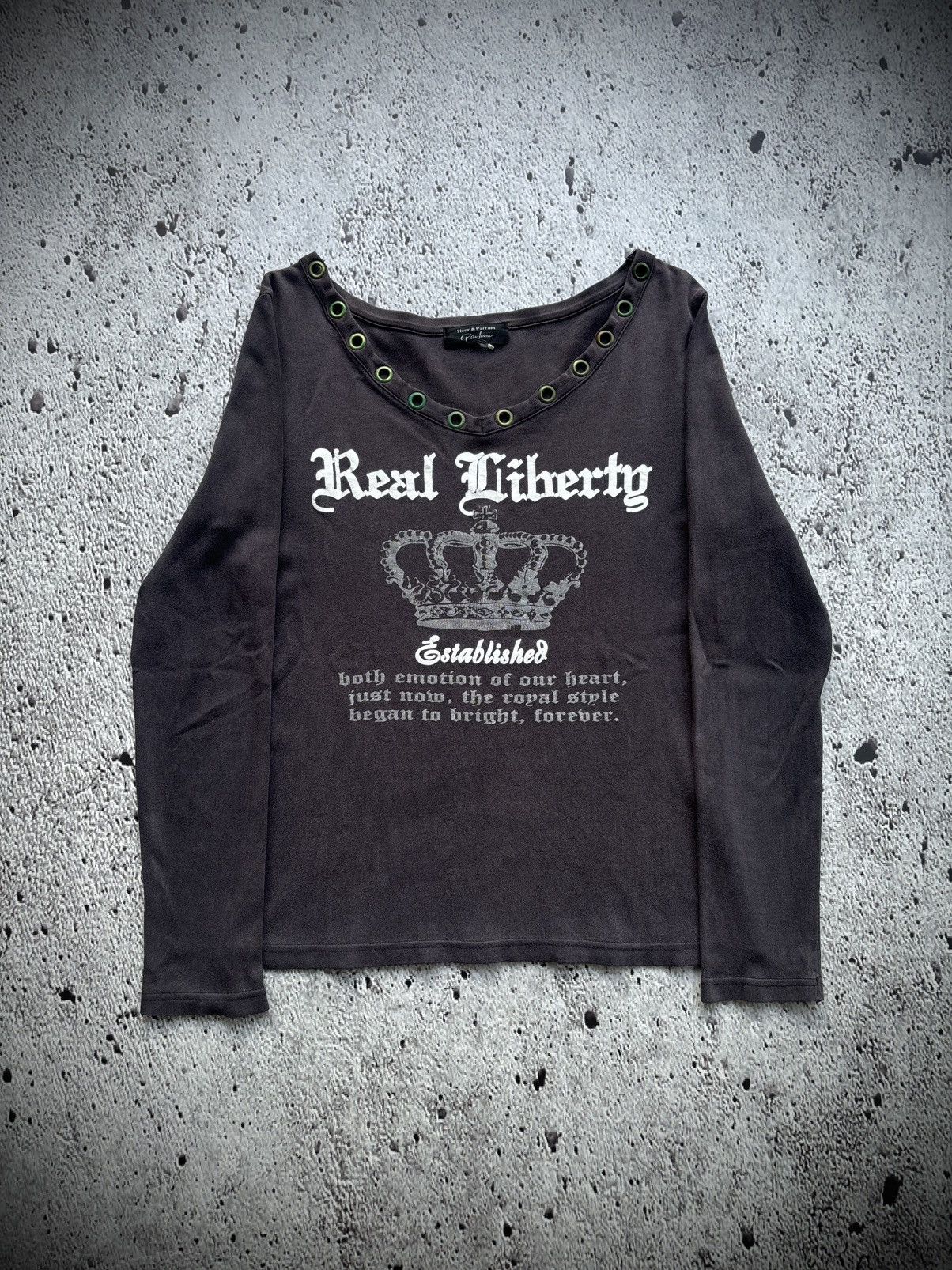 Hysteric Glamour Y2k fluer & parfum real liverty ifsix punk style Longsleeve Size L / US 10 / IT 46 - 1 Thumbnail