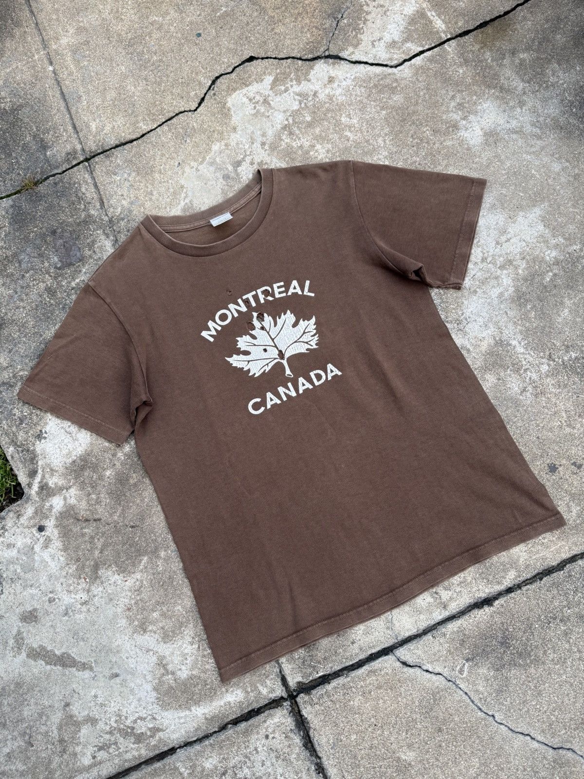 Number (N)ine SS01 “Time Migration” Montreal Canada Tee Size US L / EU 52-54 / 3 - 2 Thumbnail