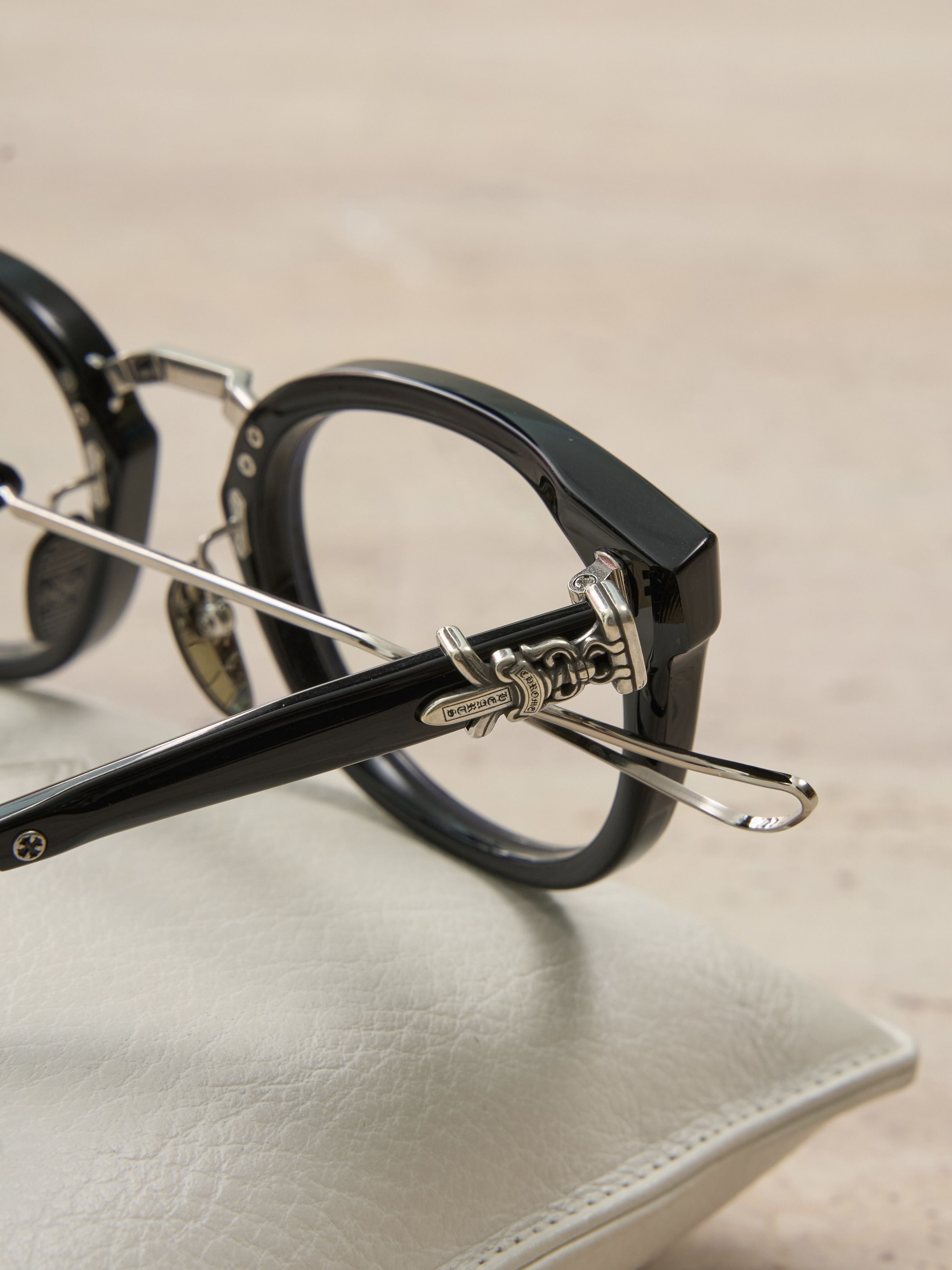 Chrome Hearts Chrome Hearts SAC BK/SS Glasses Size ONE SIZE - 11 Thumbnail