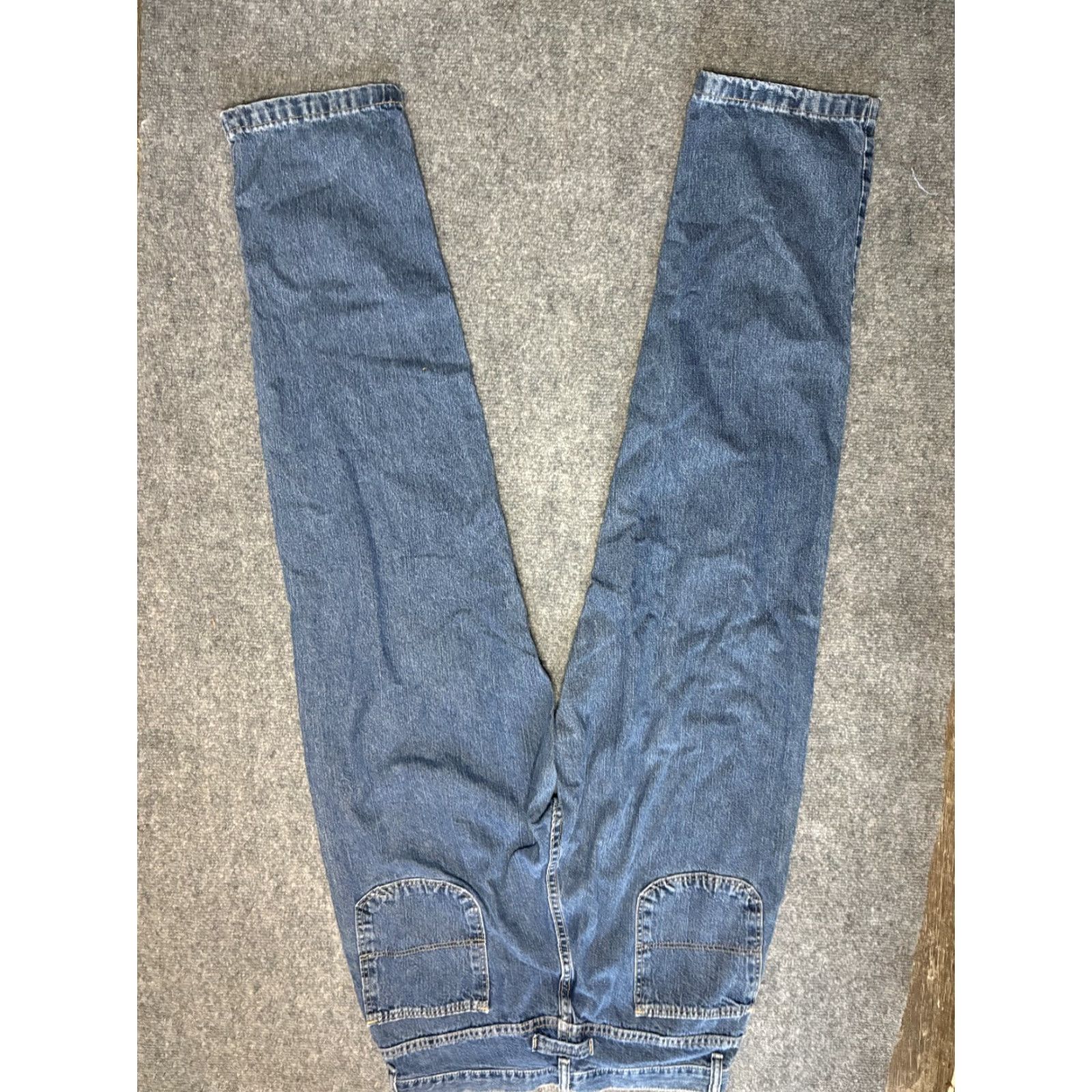 Wrangler Wrangler Jeans Mens 30 x 30 Blue Denim Straight Regular Inseam 30 Relaxed Cowboy USA Modern Style Jeans Mens Size US 30 / EU 46 - 4 Thumbnail