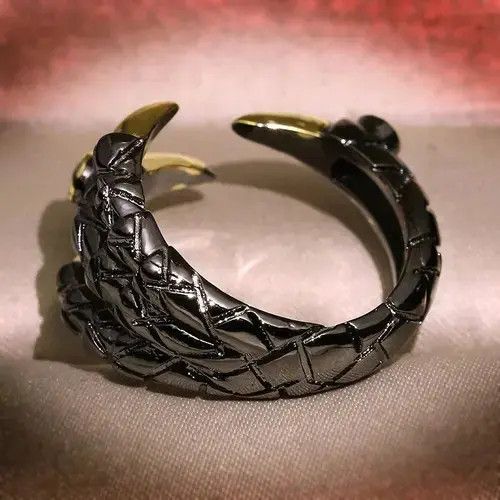 Ring Of Fire Dragon Claw Ring Size ONE SIZE - 4 Thumbnail
