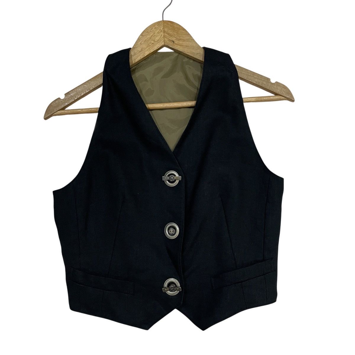 Jean Paul Gaultier Vintage Jean Paul Gaultier Sleeveless Jacket Vest Size S / US 4 / IT 40 - 1 Thumbnail