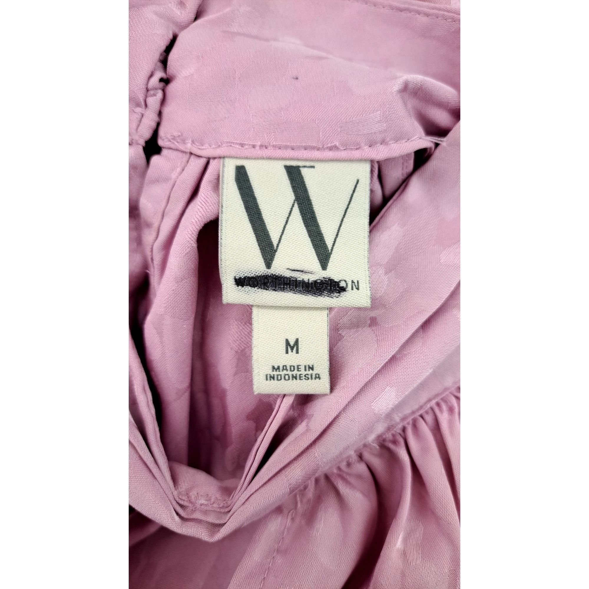 Worthington Worthington Women Pink Sleeveless Halter Neck Top Subtle Size M / US 6-8 / IT 42-44 - 7 Thumbnail